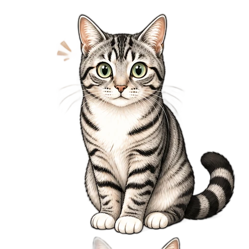 猫咪大眼震惊动态表情